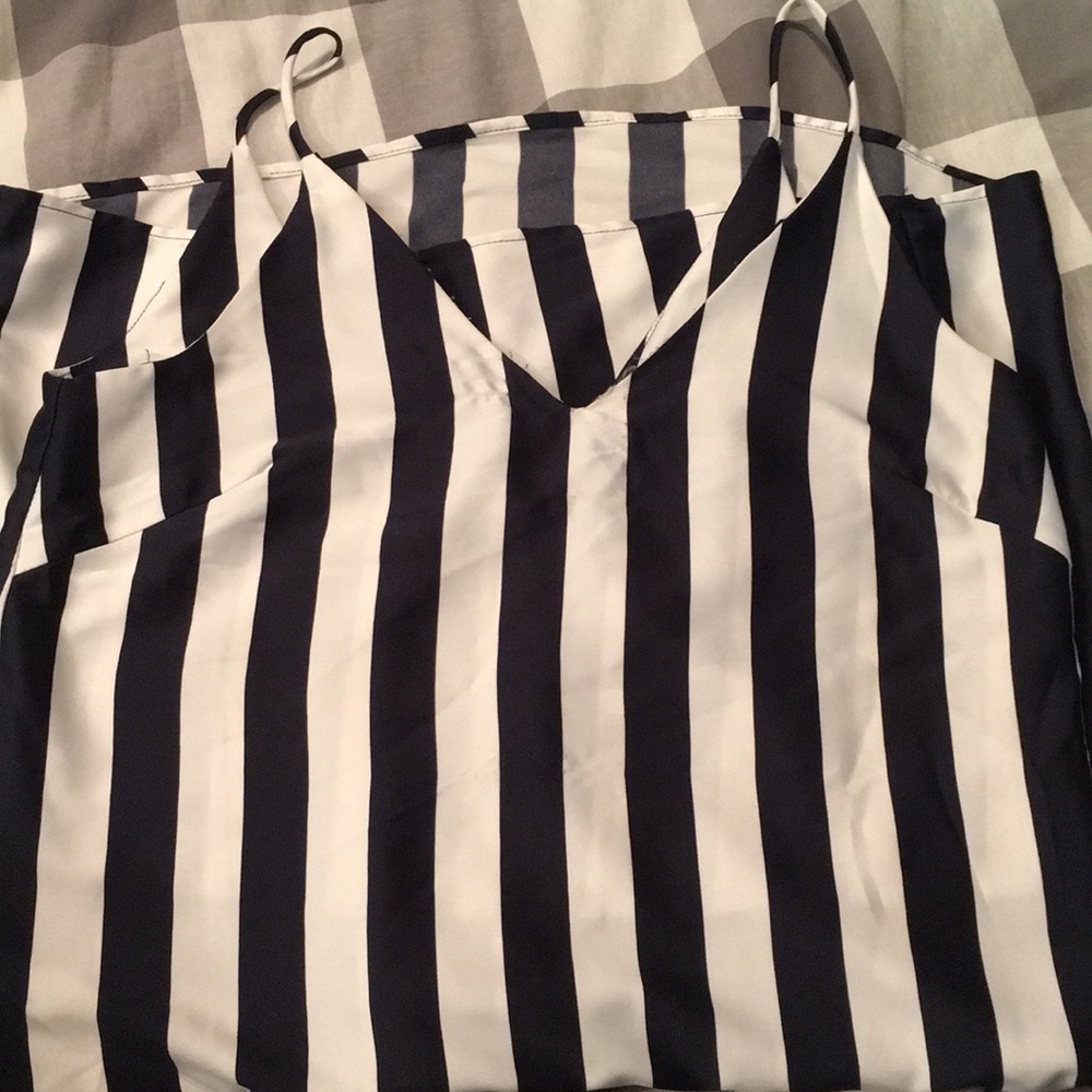 Striped cami dress